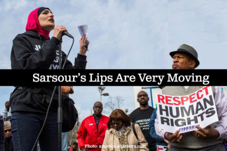 Linda Sarsour’s Lips Are Very Moving