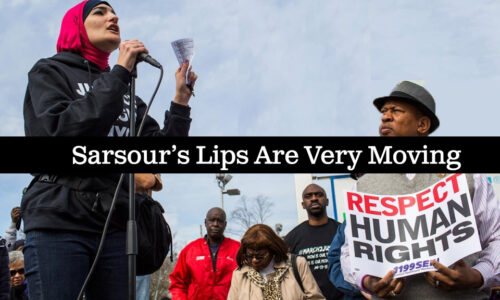 Linda Sarsour’s Lips Are Very Moving
