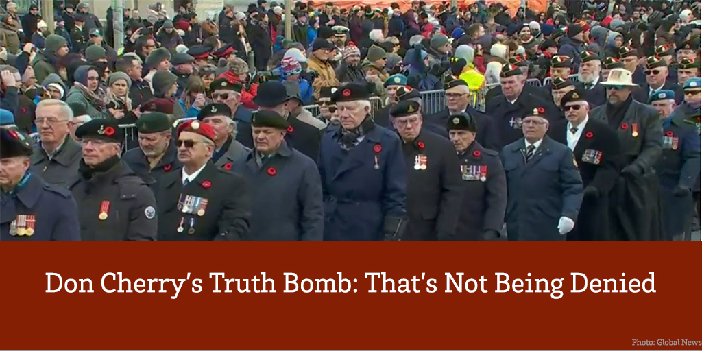 Don Cherry’s *Accidental Truth Bomb That’s Not Being Denied*