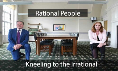 Rational People Kneeling to the Irrational