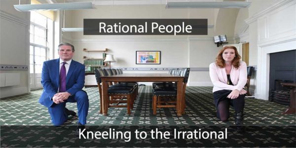 Rational People Kneeling to the Irrational