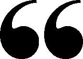 This image has an empty alt attribute; its file name is left-quote-black.jpg